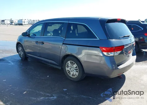 2014 Honda Odyssey Lx from USA, damaged, VIN 5FNRL5H27EB089589